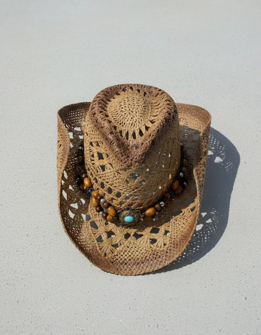 Cowgirl Sombrero Playero