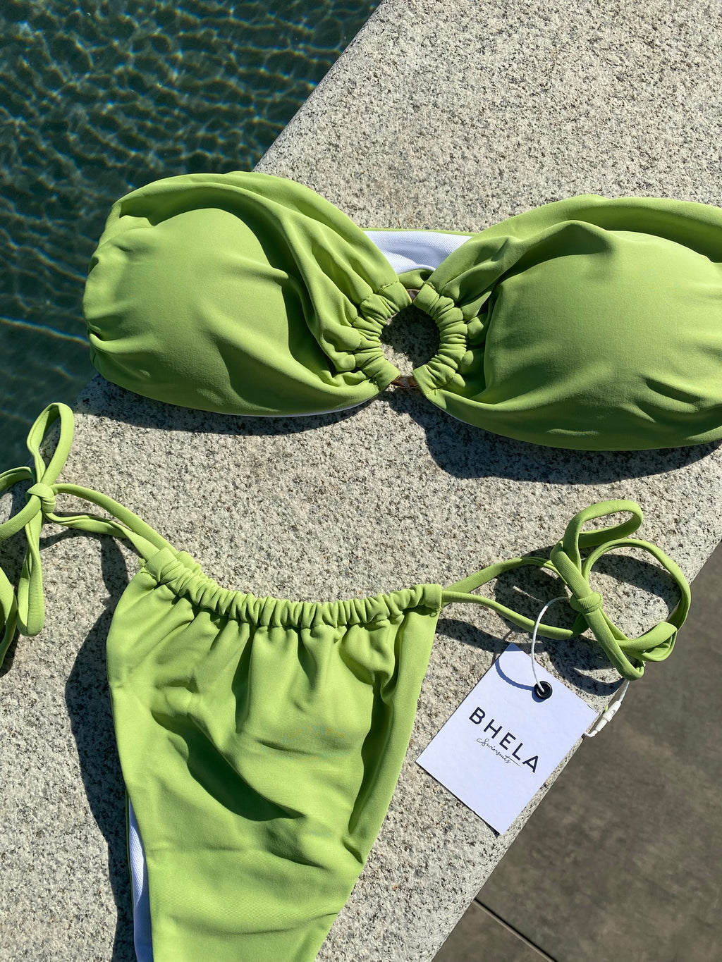 Bikini Strapless Pistacho