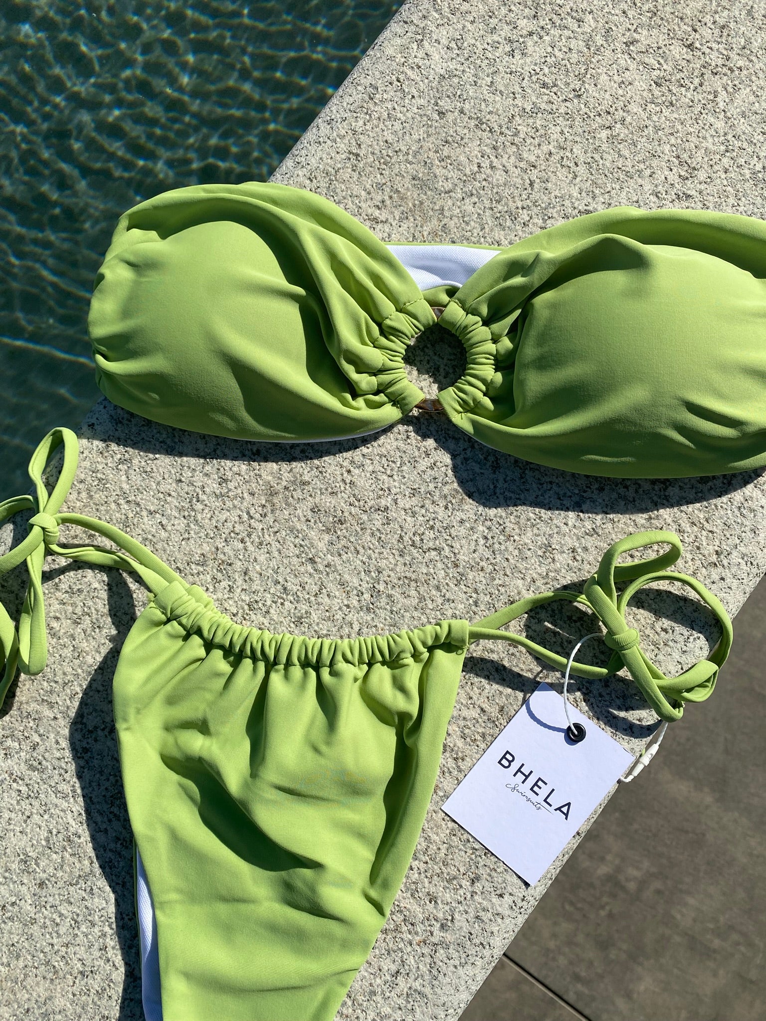 Bikini Strapless Pistacho
