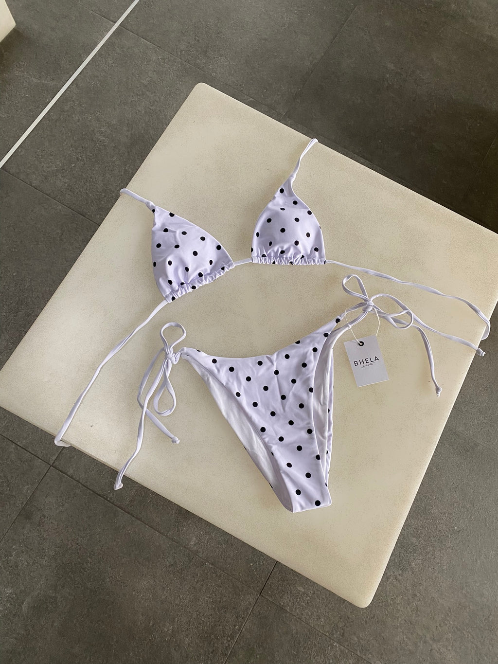 Bikini Polka Dots Blanco