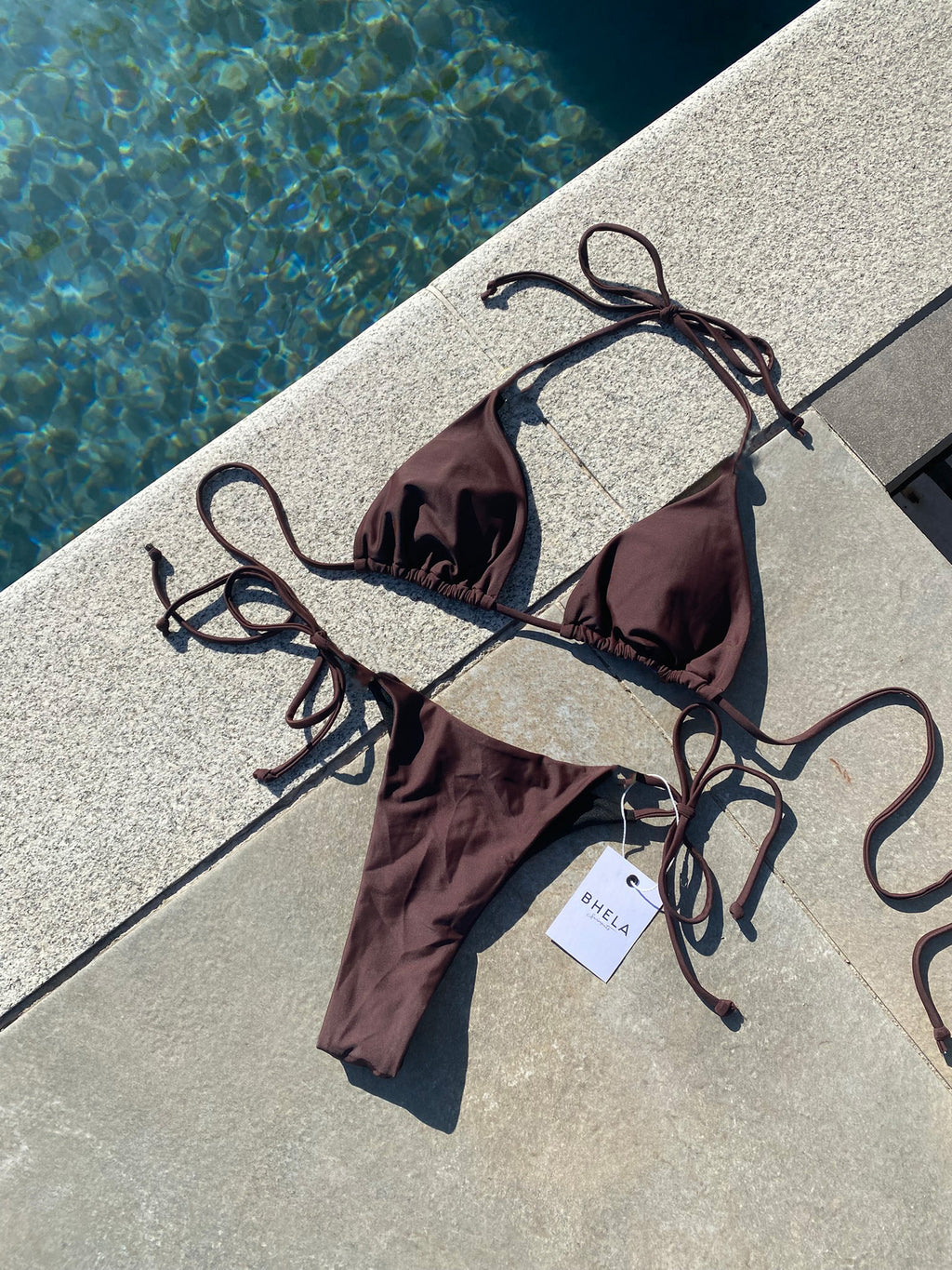 Bikini Basic Ajustable Marrón
