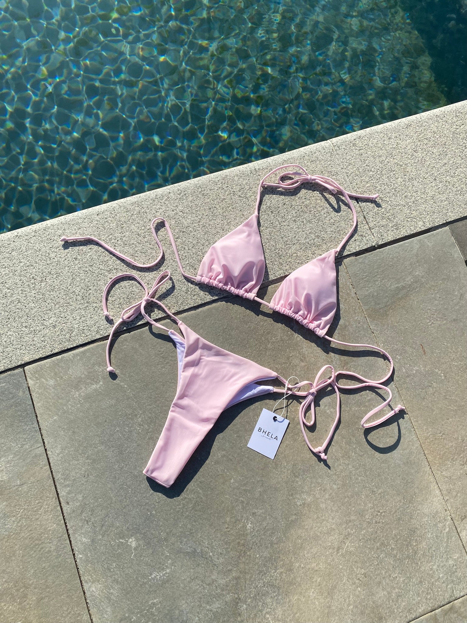Bikini Basic Ajustable Rosado