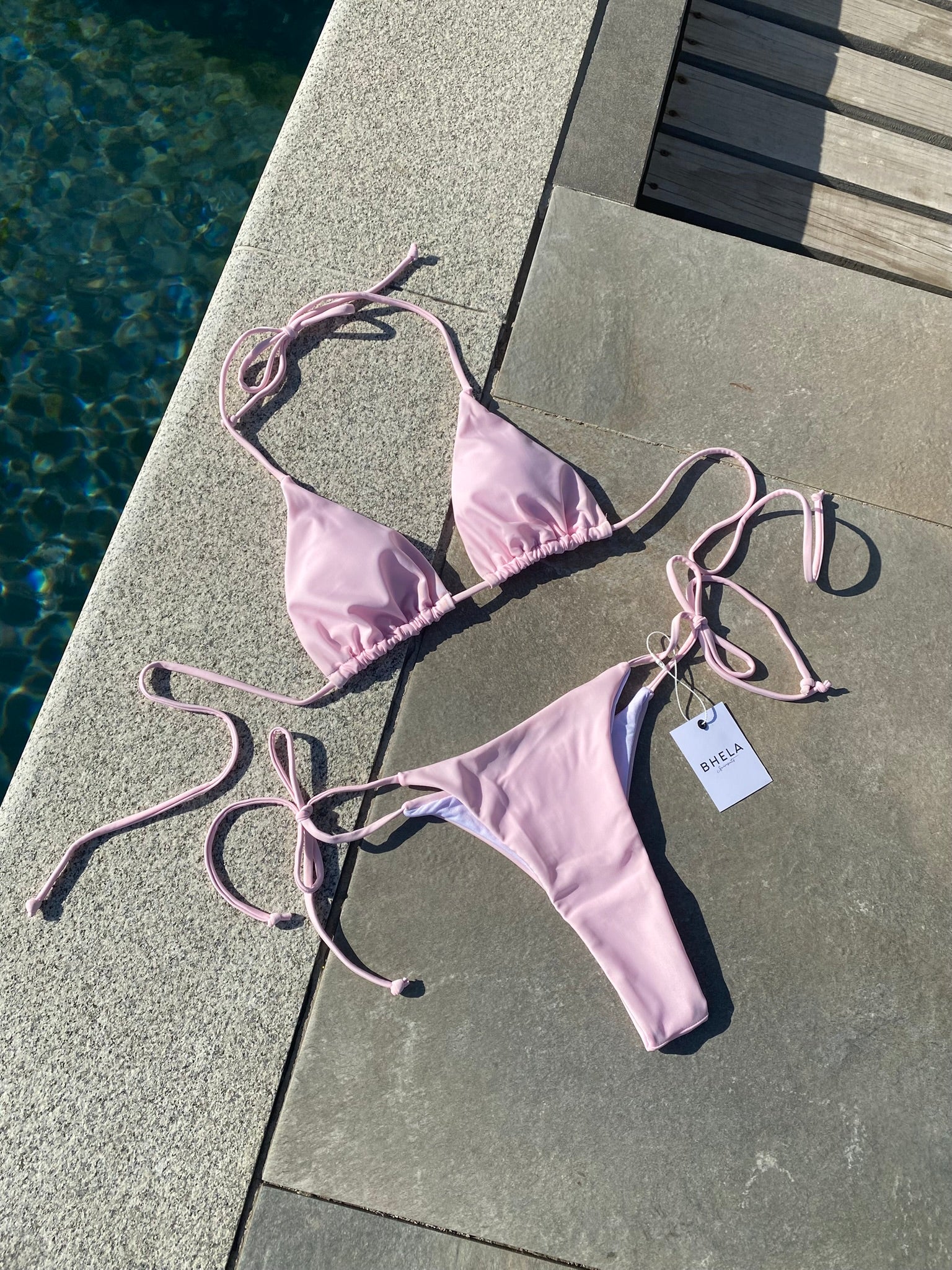 Bikini Basic Ajustable Rosado