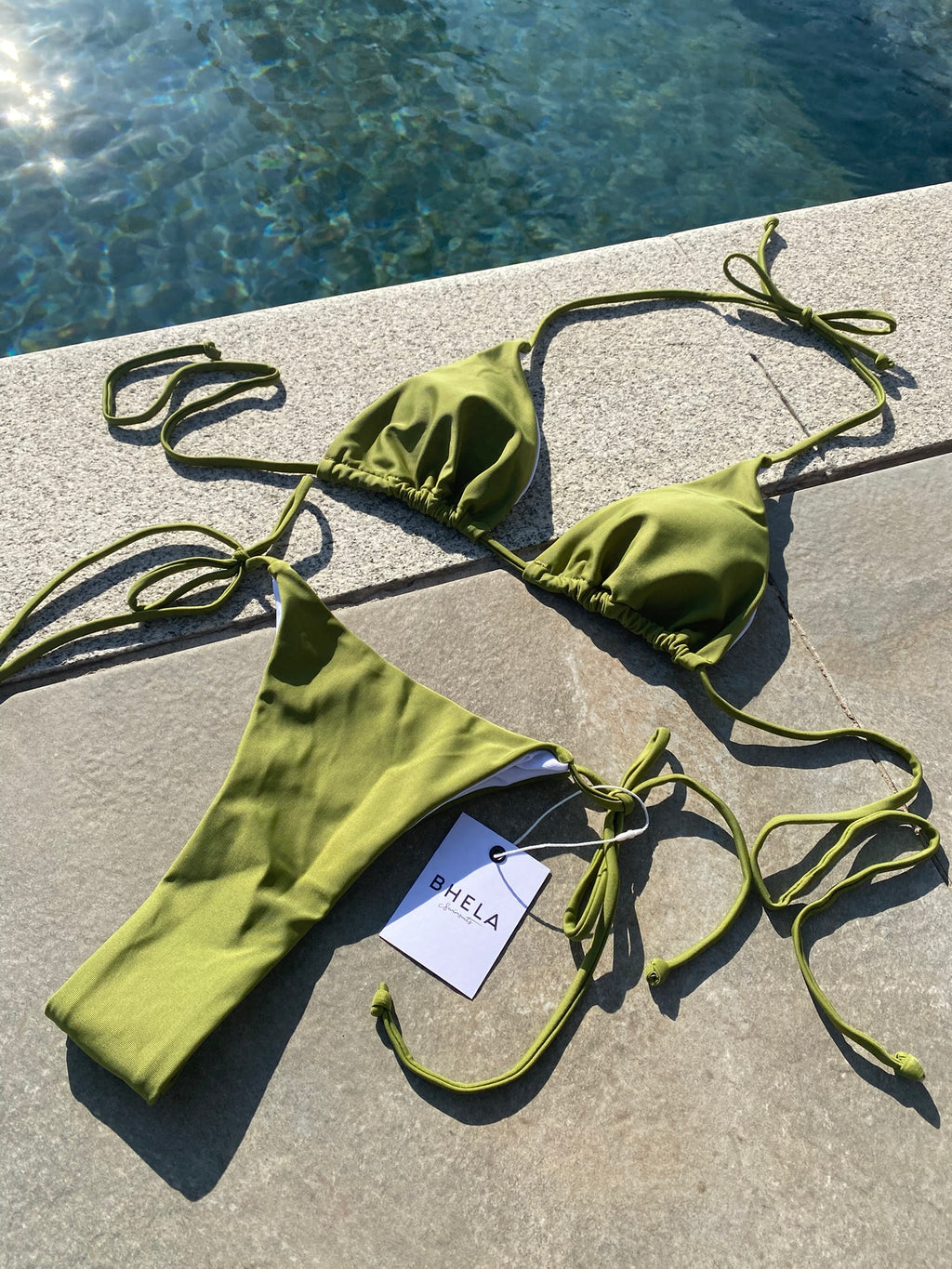 Bikini Basic Ajustable Oliva