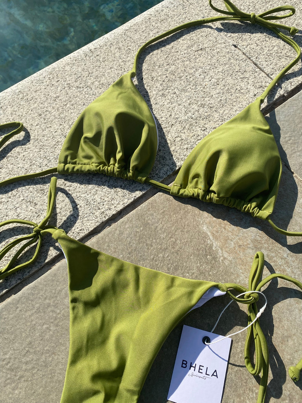 Bikini Basic Ajustable Oliva