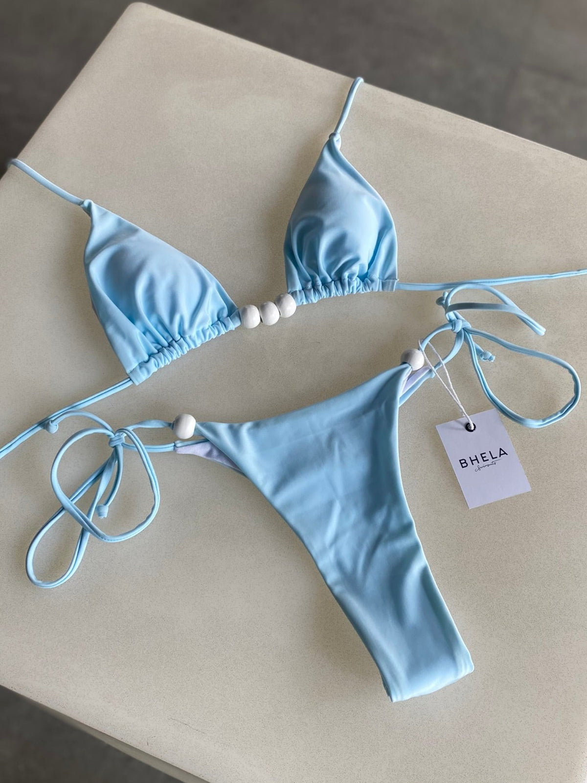 Bikini Marea Baby Blue Semi-Colaless