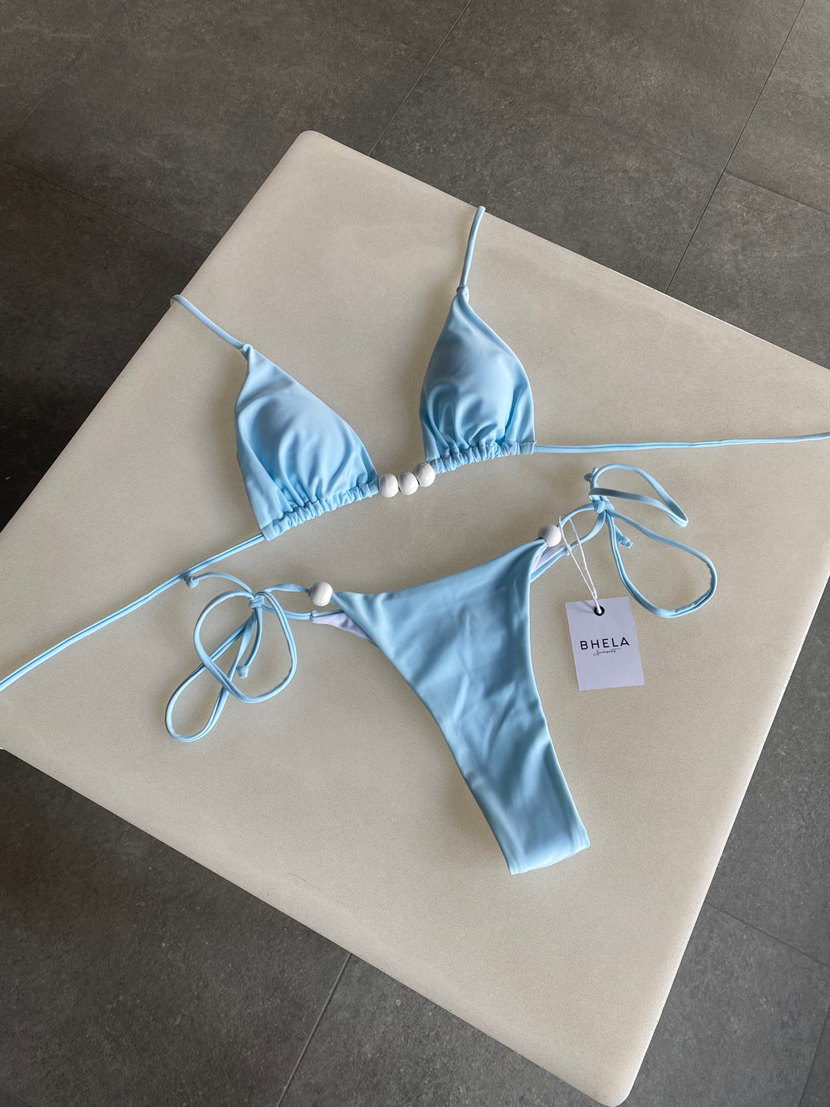 Bikini Marea Baby Blue Semi-Colaless