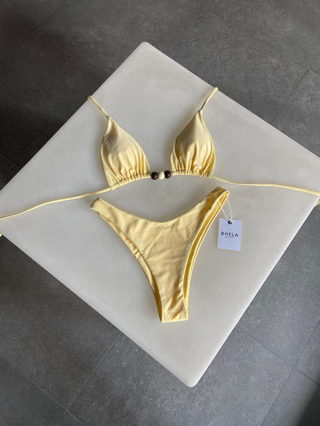 Bikini Marea Butter Yellow
