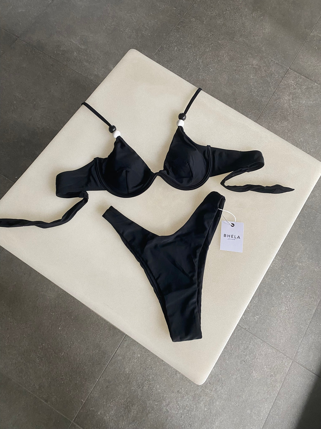 Bikini Marea Negro Push Up