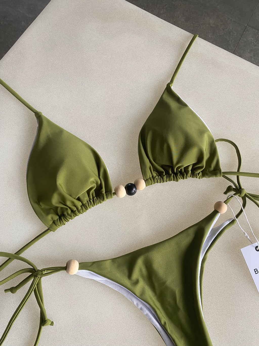 Bikini Marea Verde Semi-Colaless