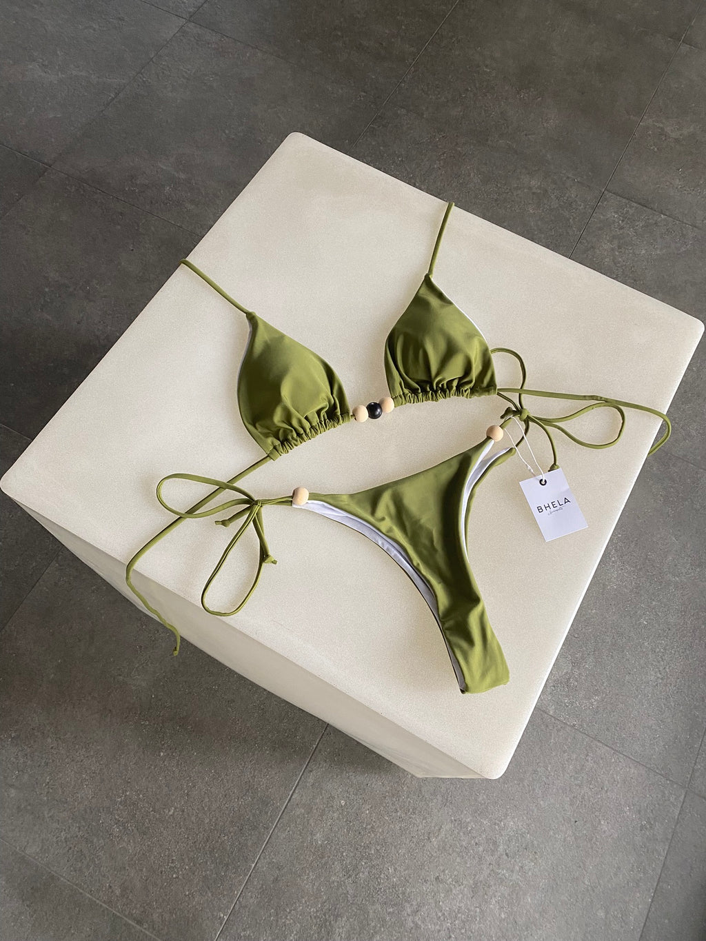 Bikini Marea Verde Semi-Colaless