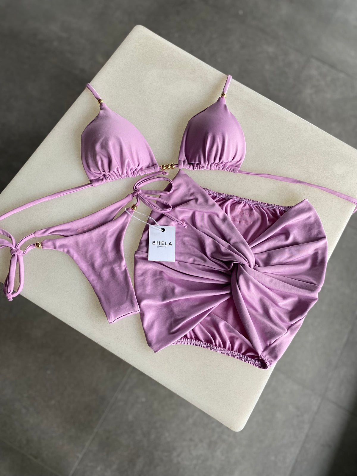 Conjunto Orélia Lila 3 Piezas