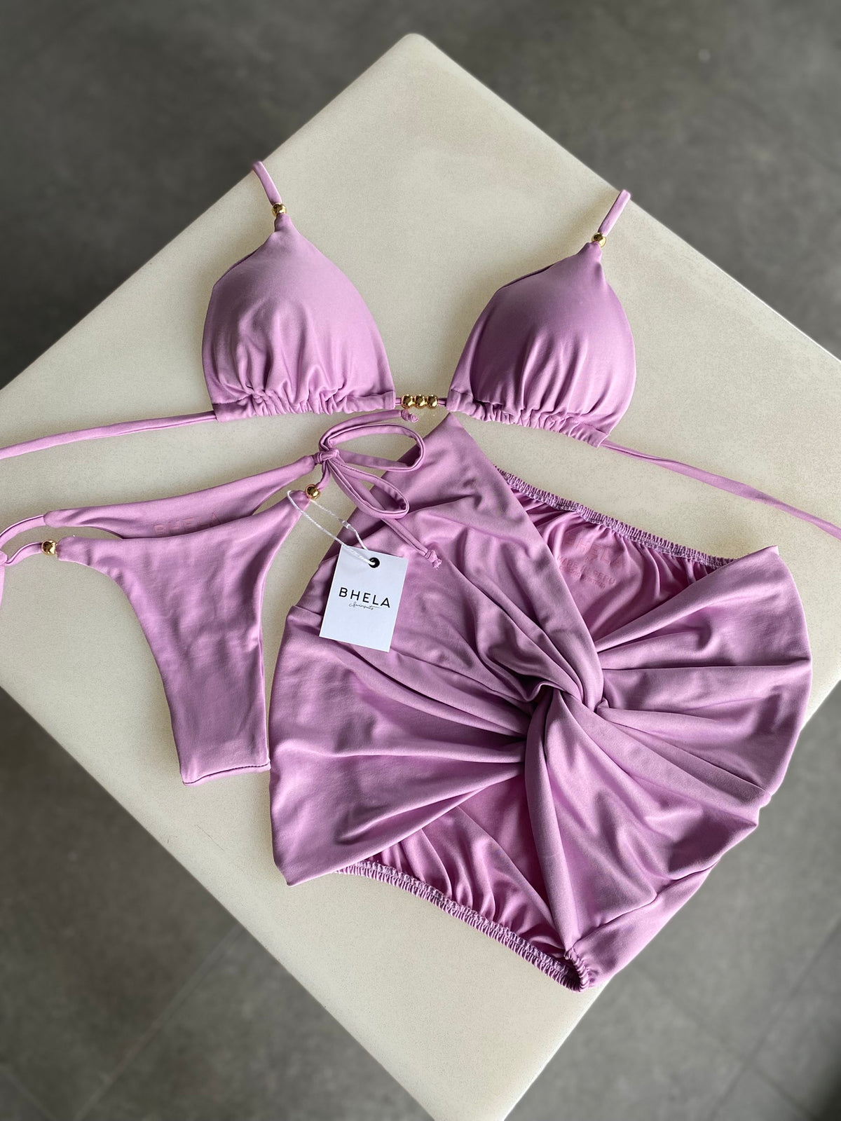 Conjunto Orélia Lila 3 Piezas
