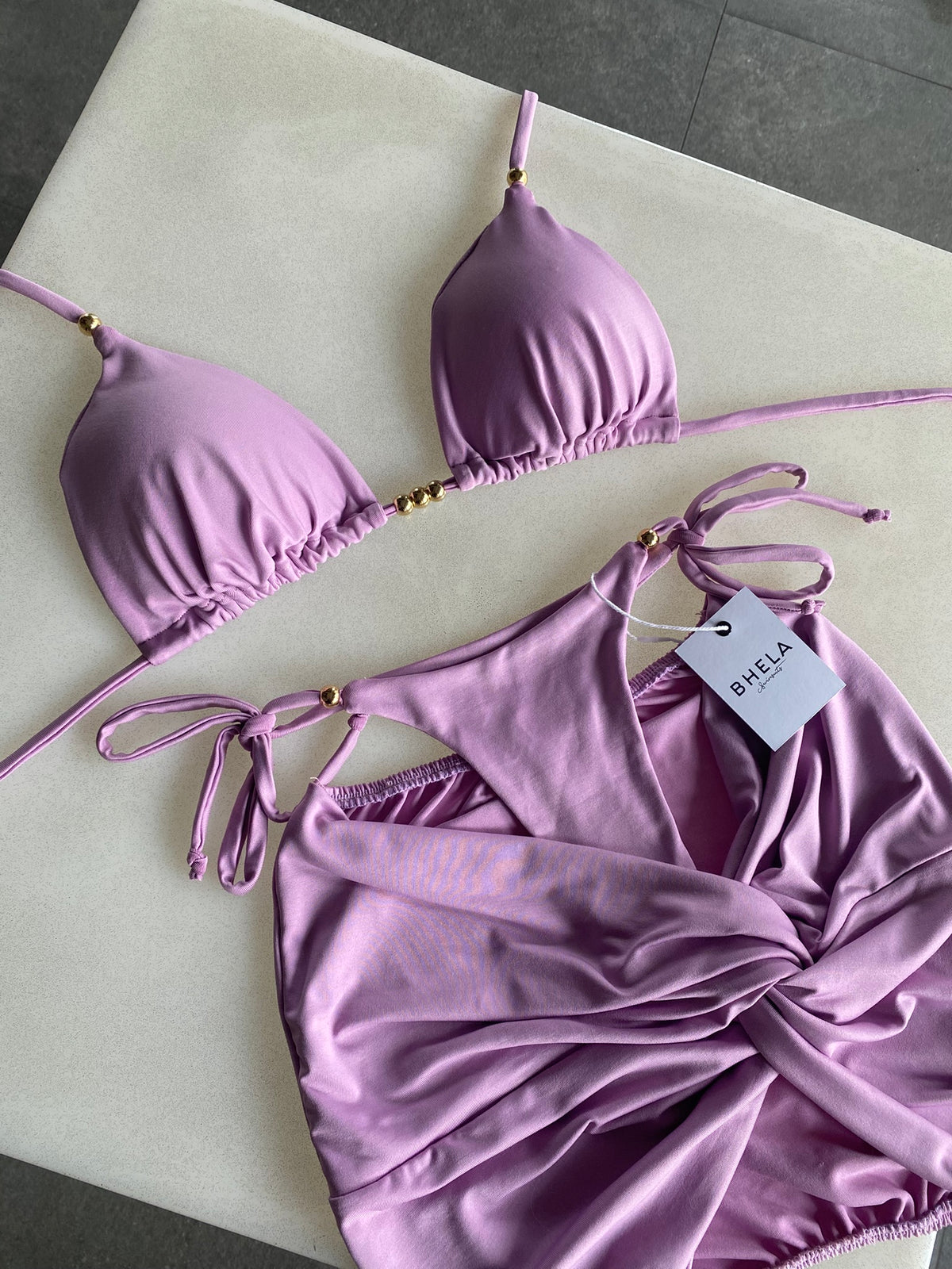 Conjunto Orélia Lila 3 Piezas