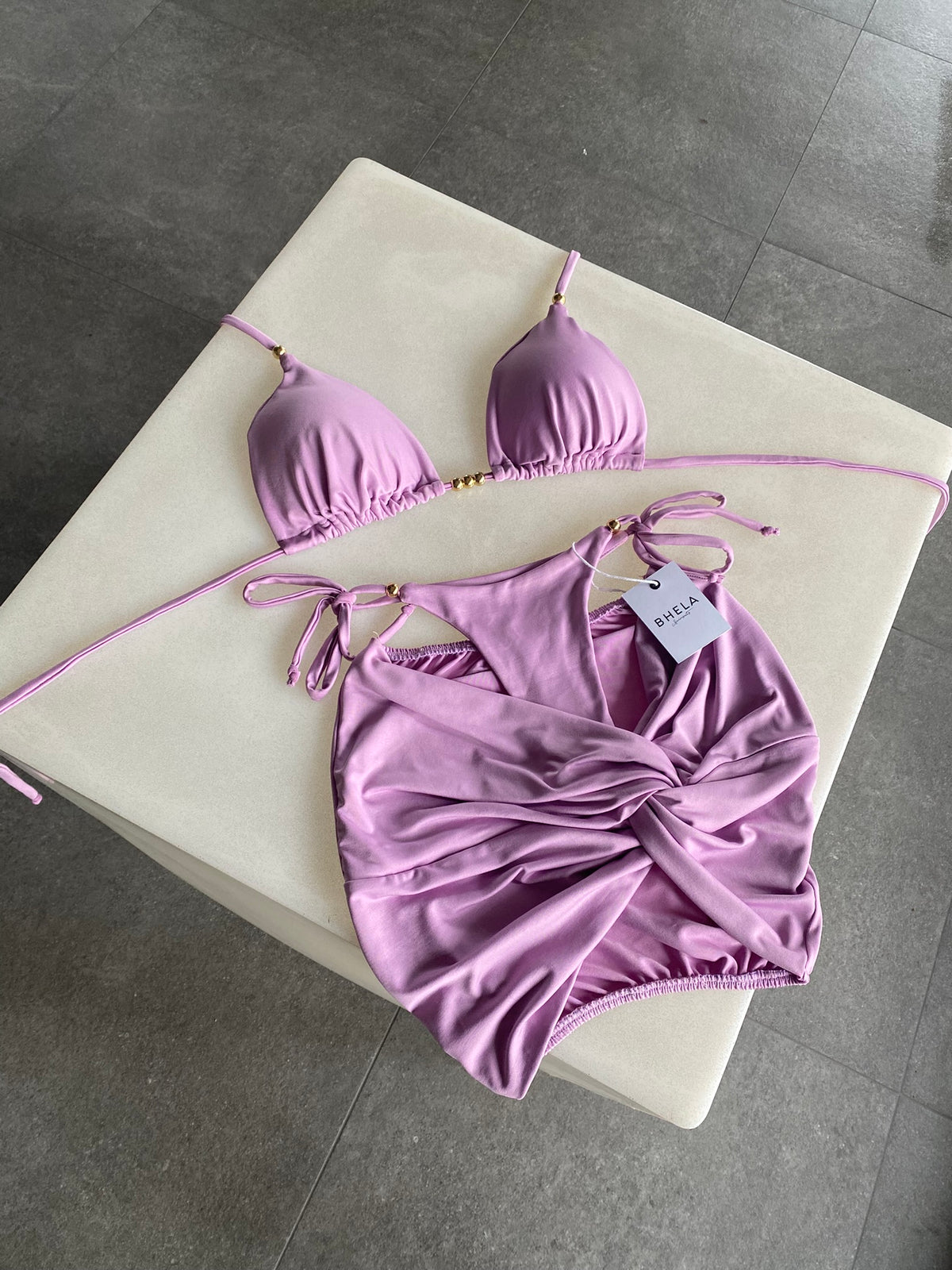 Conjunto Orélia Lila 3 Piezas