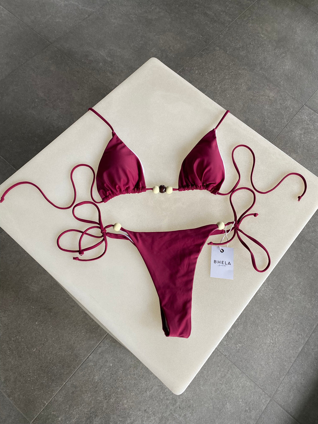 Bikini Marea Burdeo Semi-Colaless