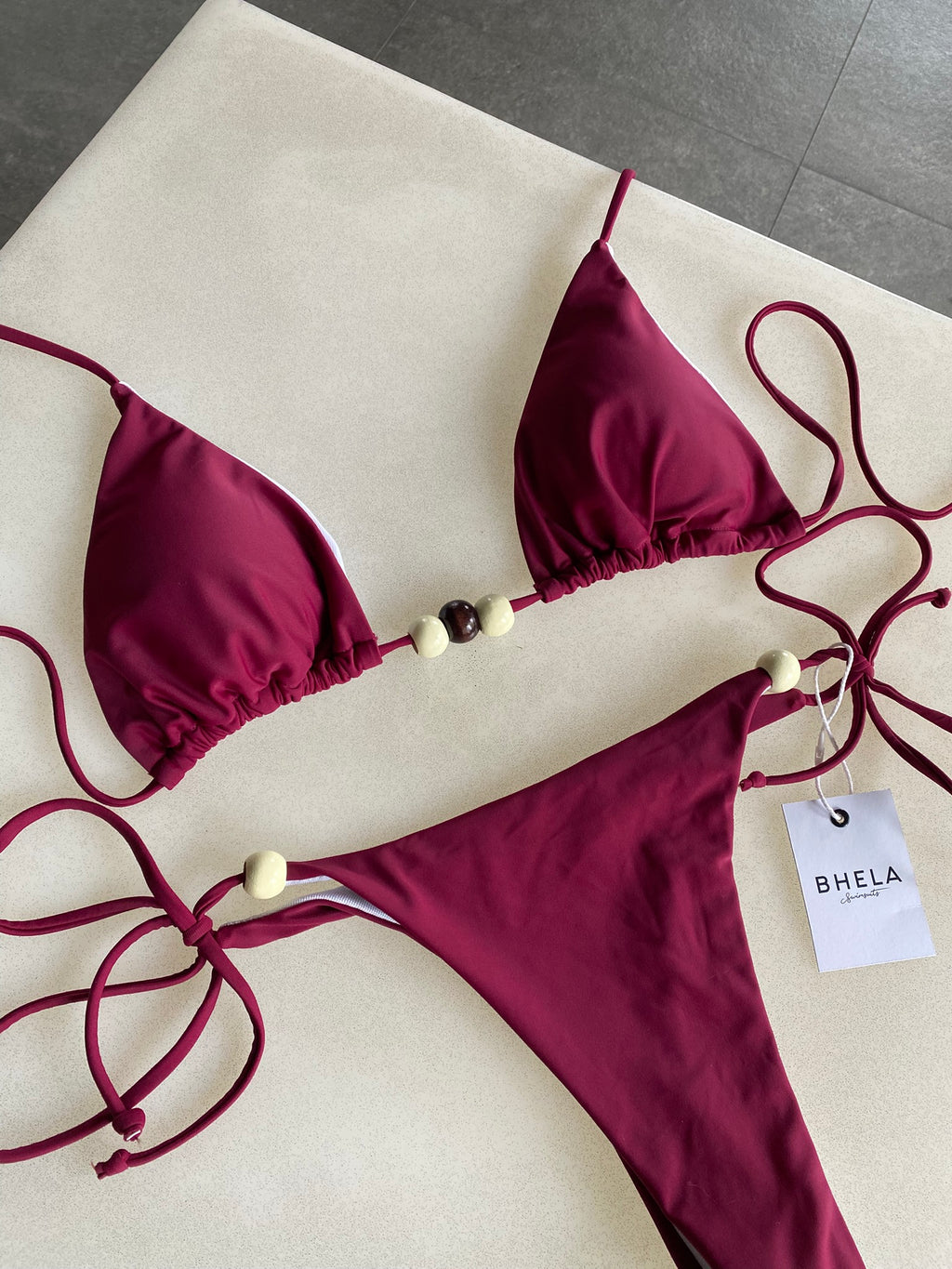 Bikini Marea Burdeo Semi-Colaless