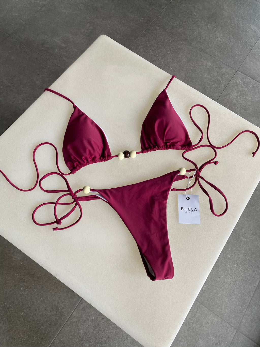 Bikini Marea Burdeo Semi-Colaless