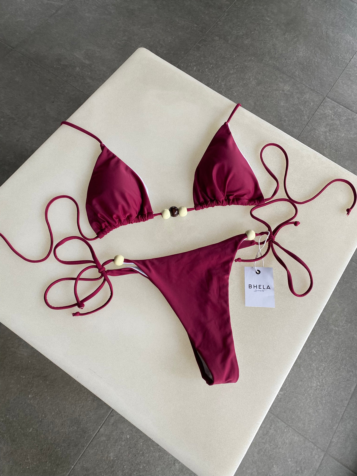 Bikini Marea Burdeo Semi-Colaless