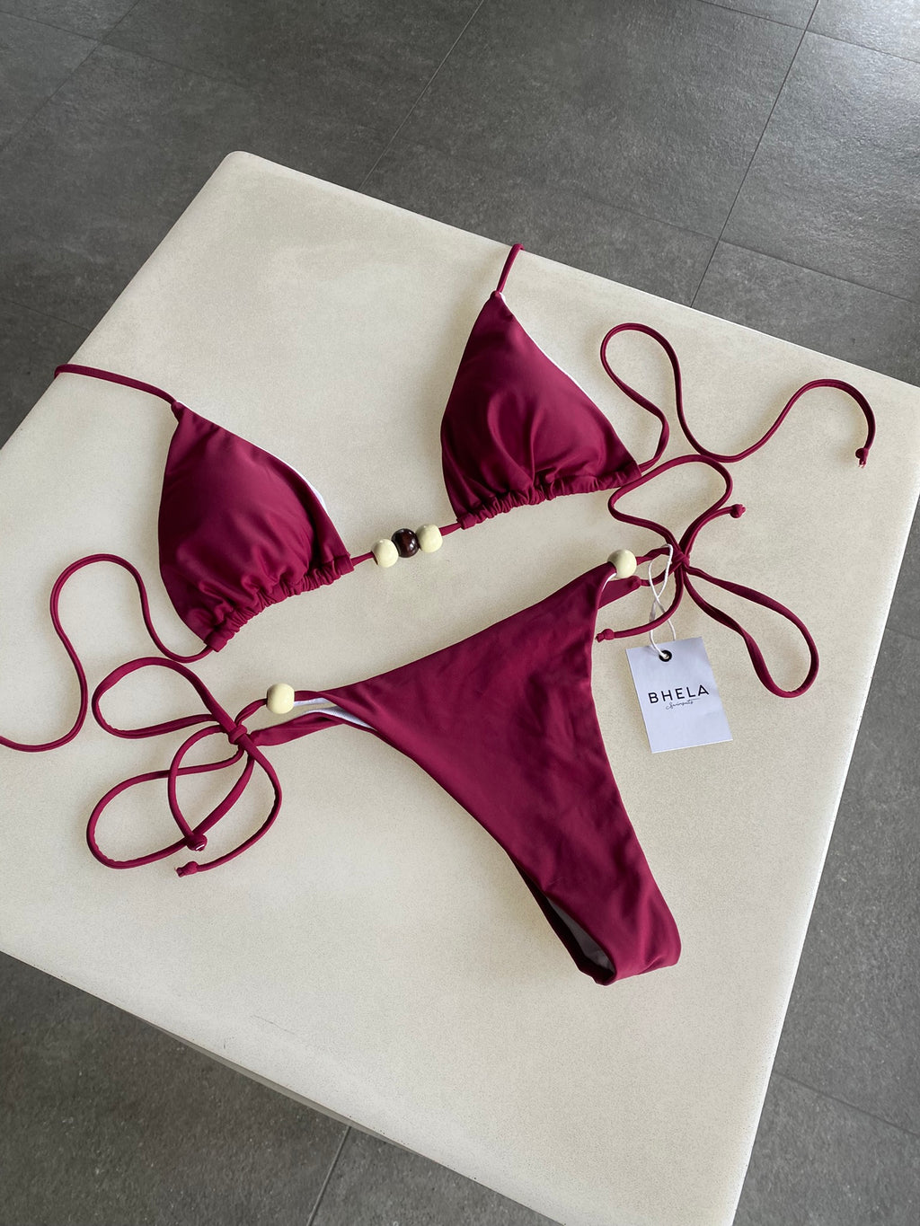 Bikini Marea Burdeo Semi-Colaless