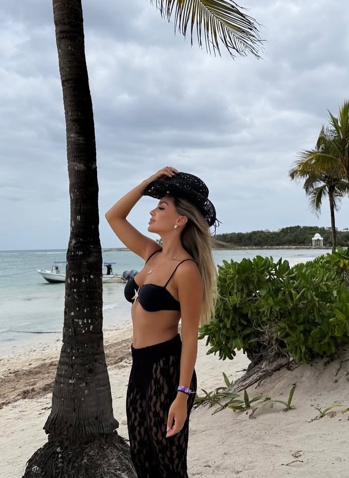 Bikini Star Push Up Negro