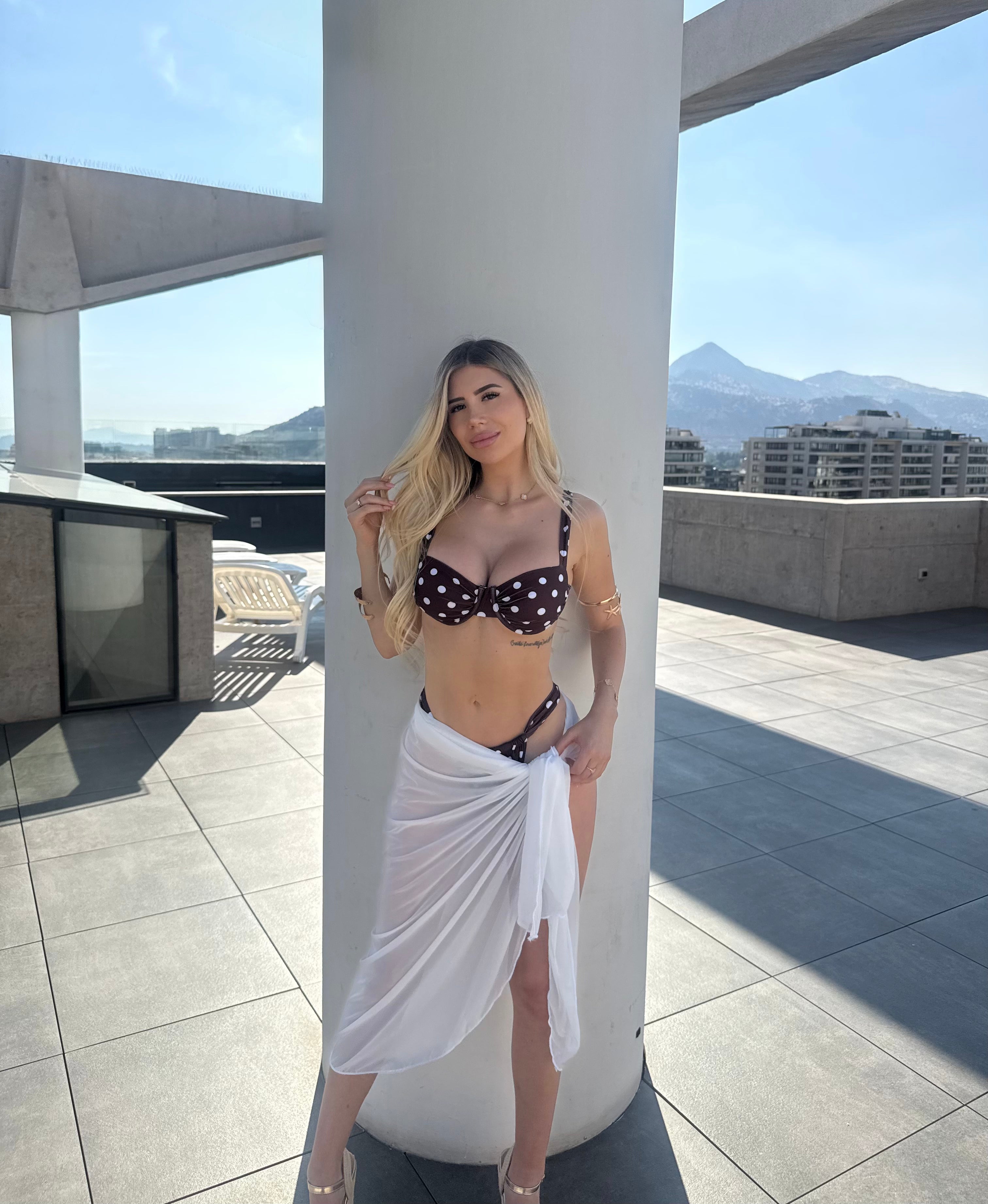 Cover blanco extra largo