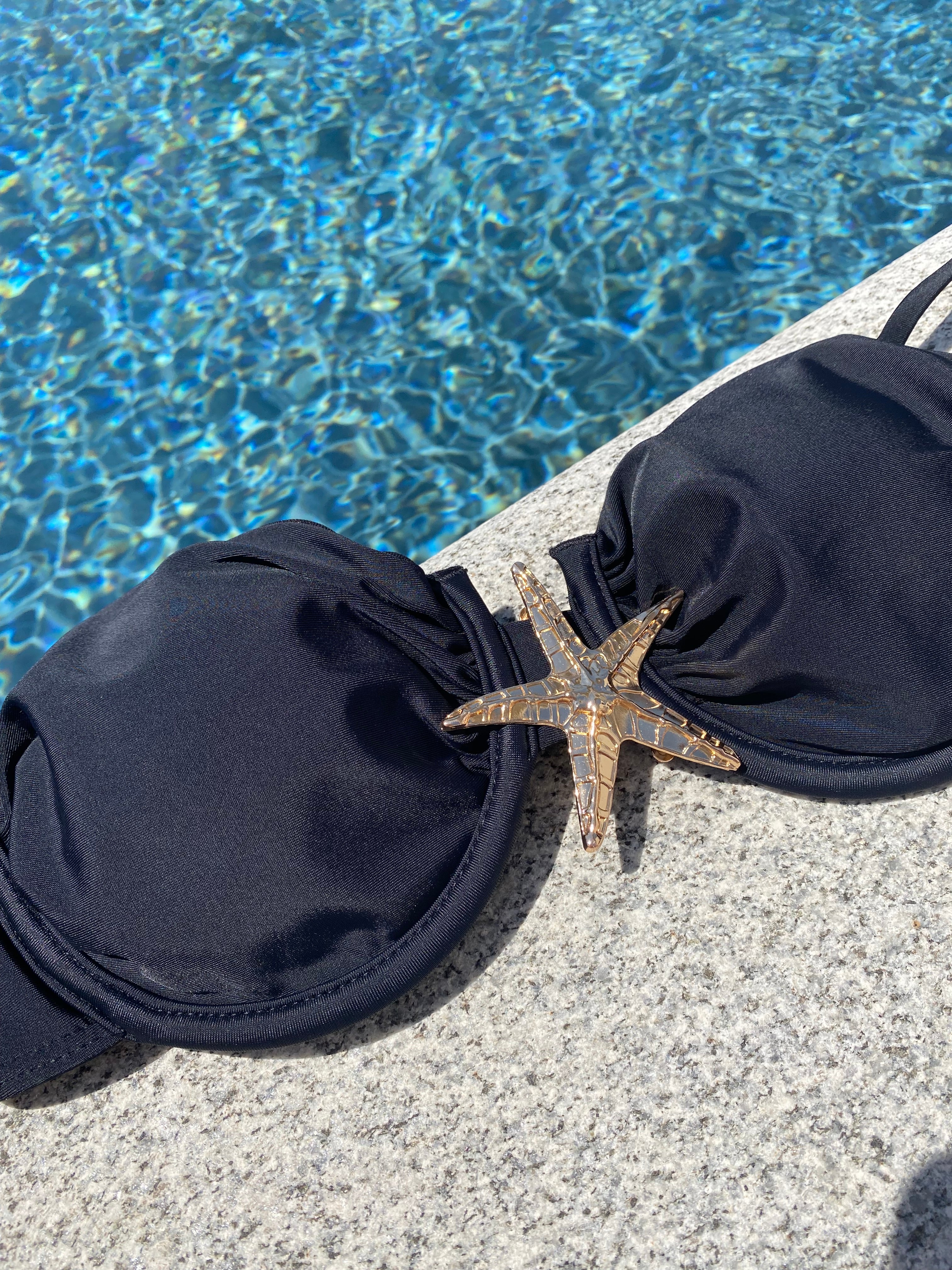 Bikini Star Push Up Negro