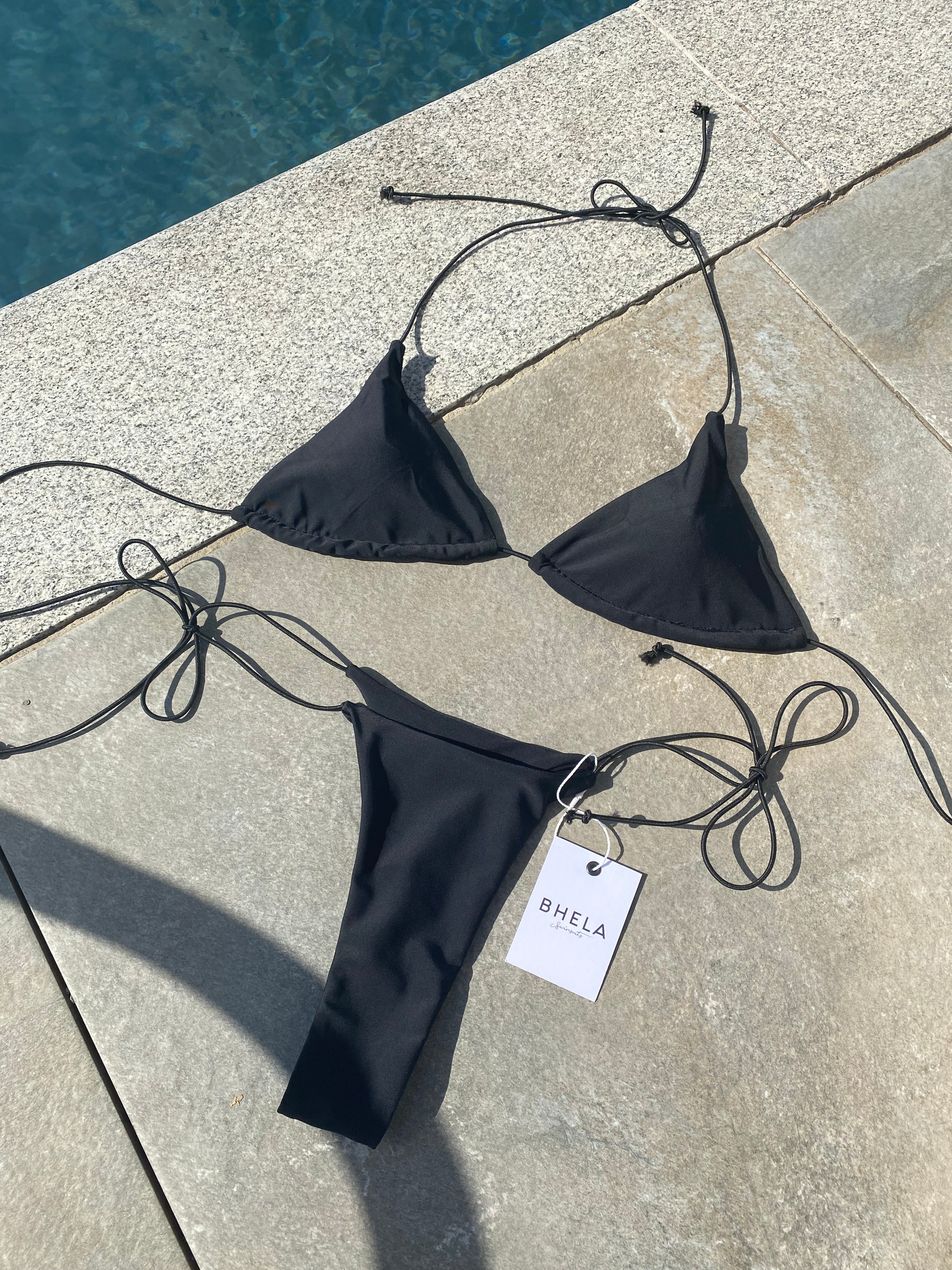 Bikini Bronceador negro