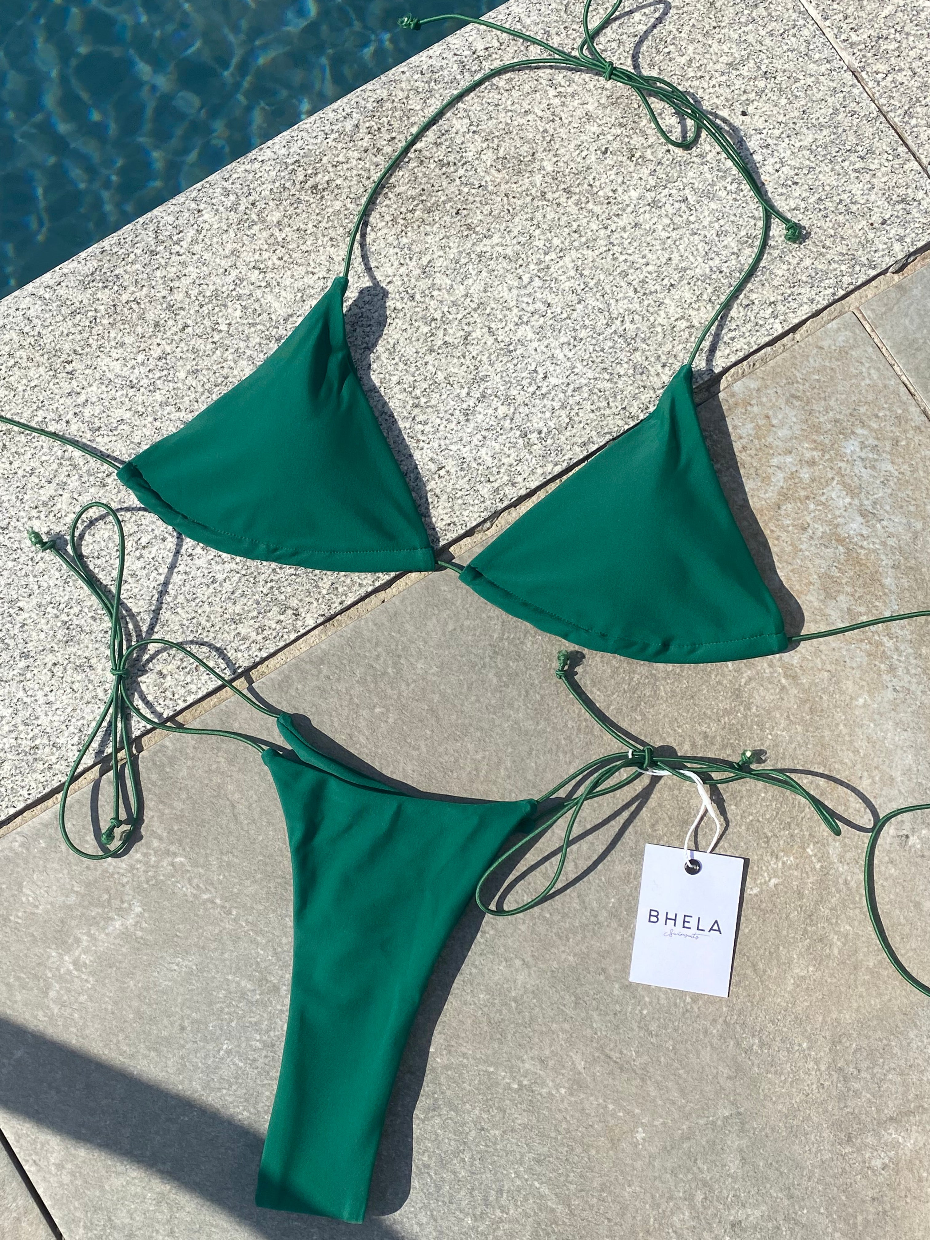 Bikini Bronceador verde