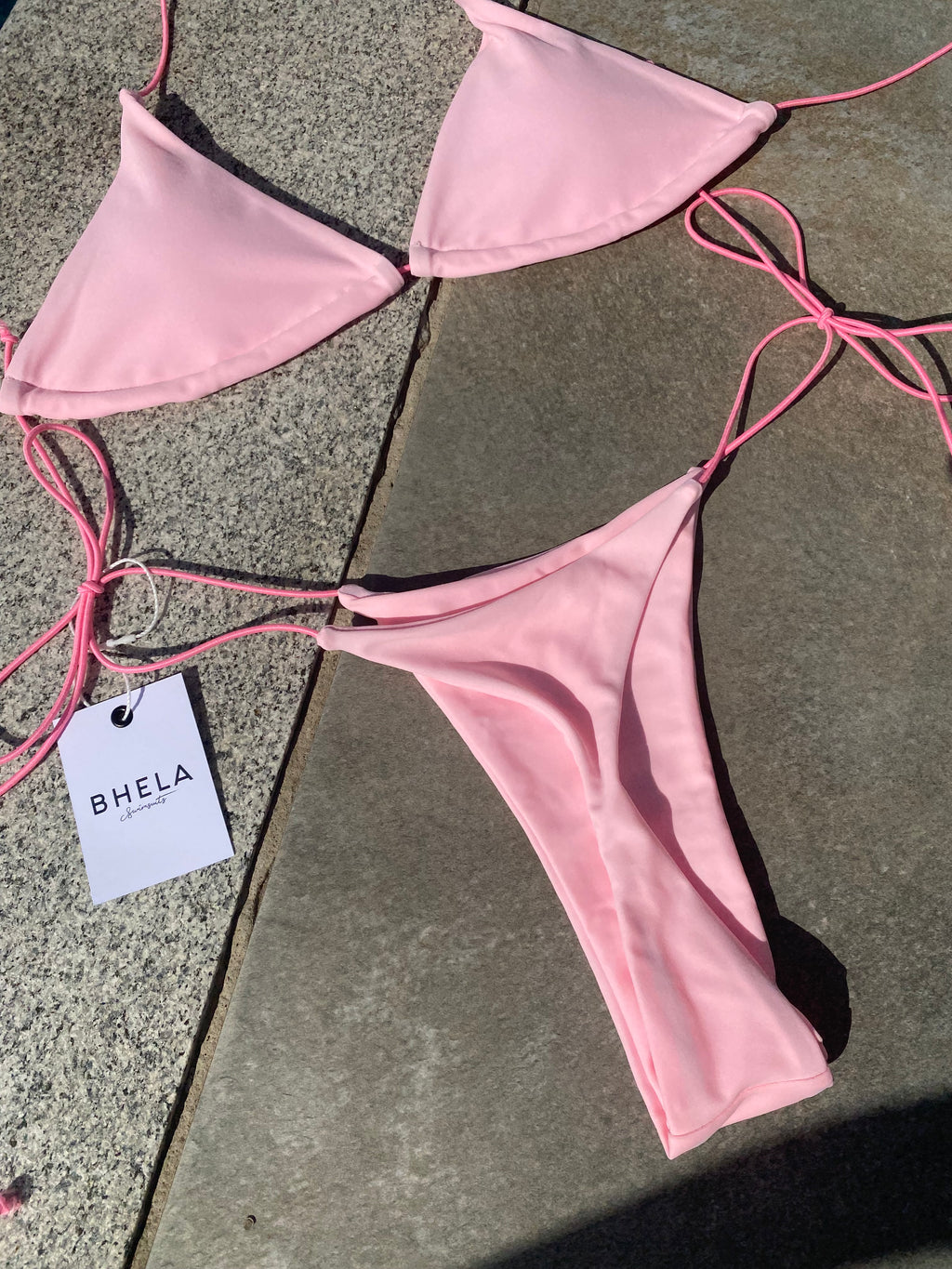 Bikini Bronceador rosado claro