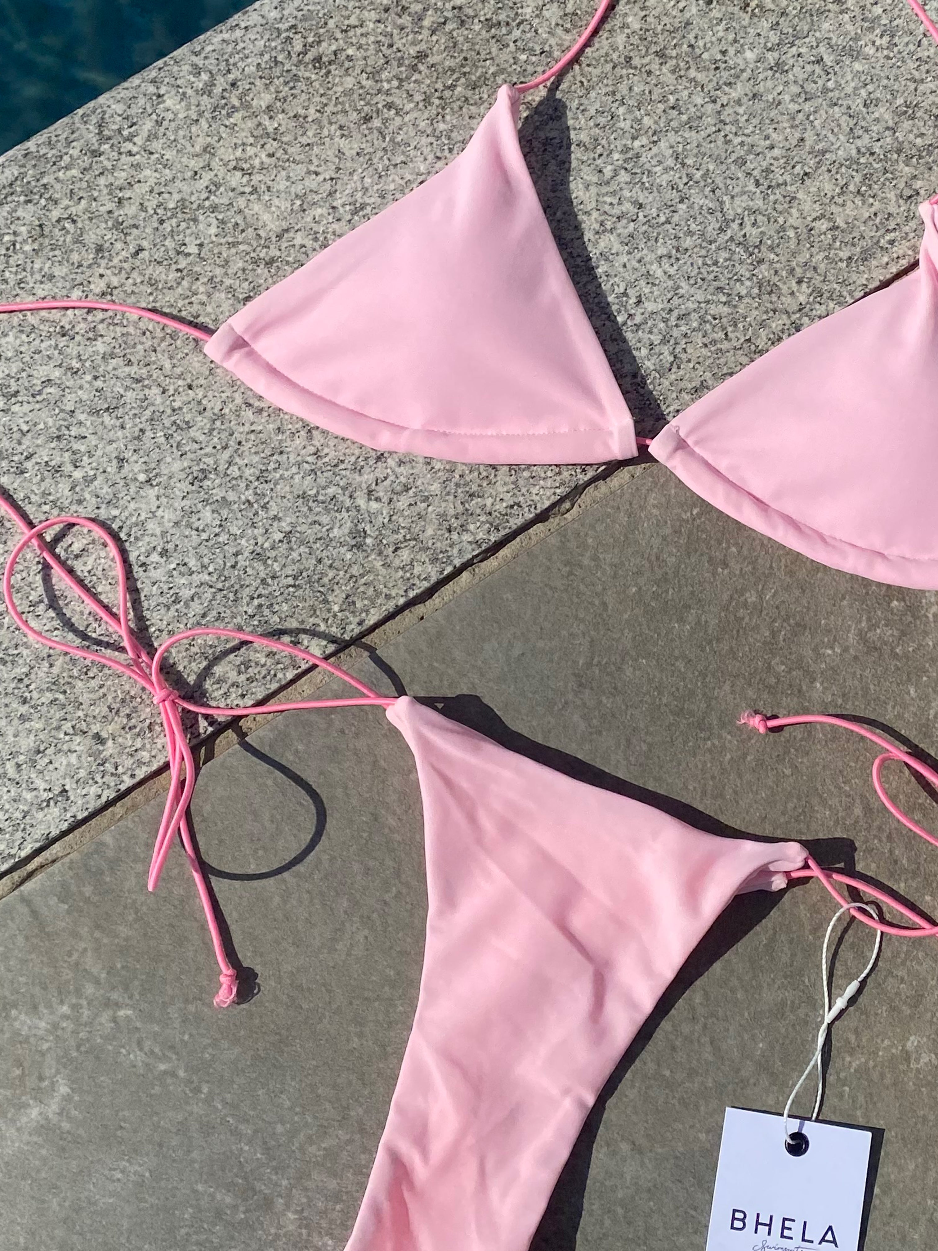 Bikini Bronceador rosado claro