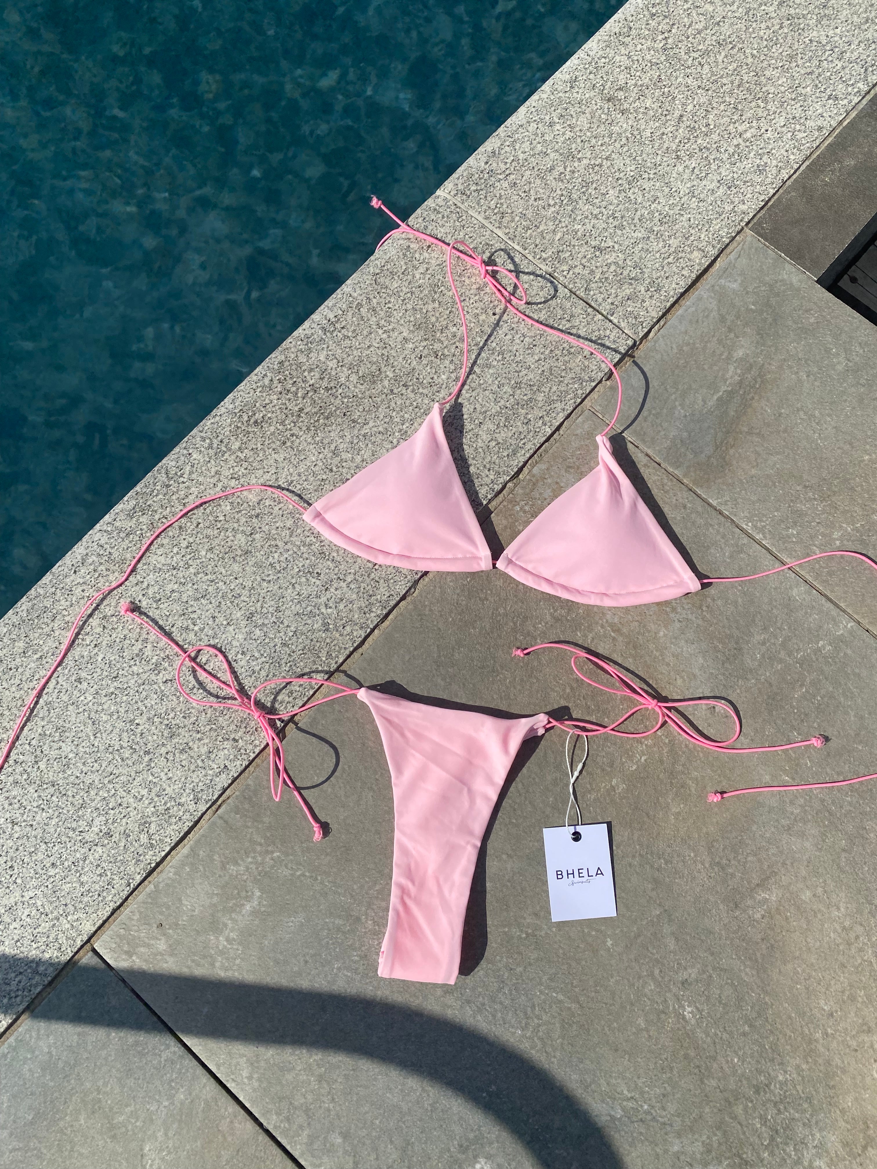 Bikini Bronceador rosado claro