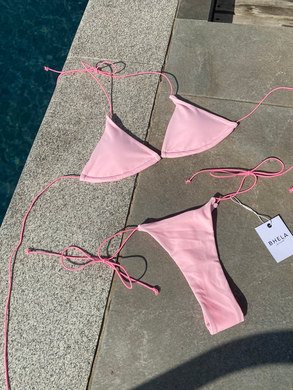 Bikini Bronceador rosado claro