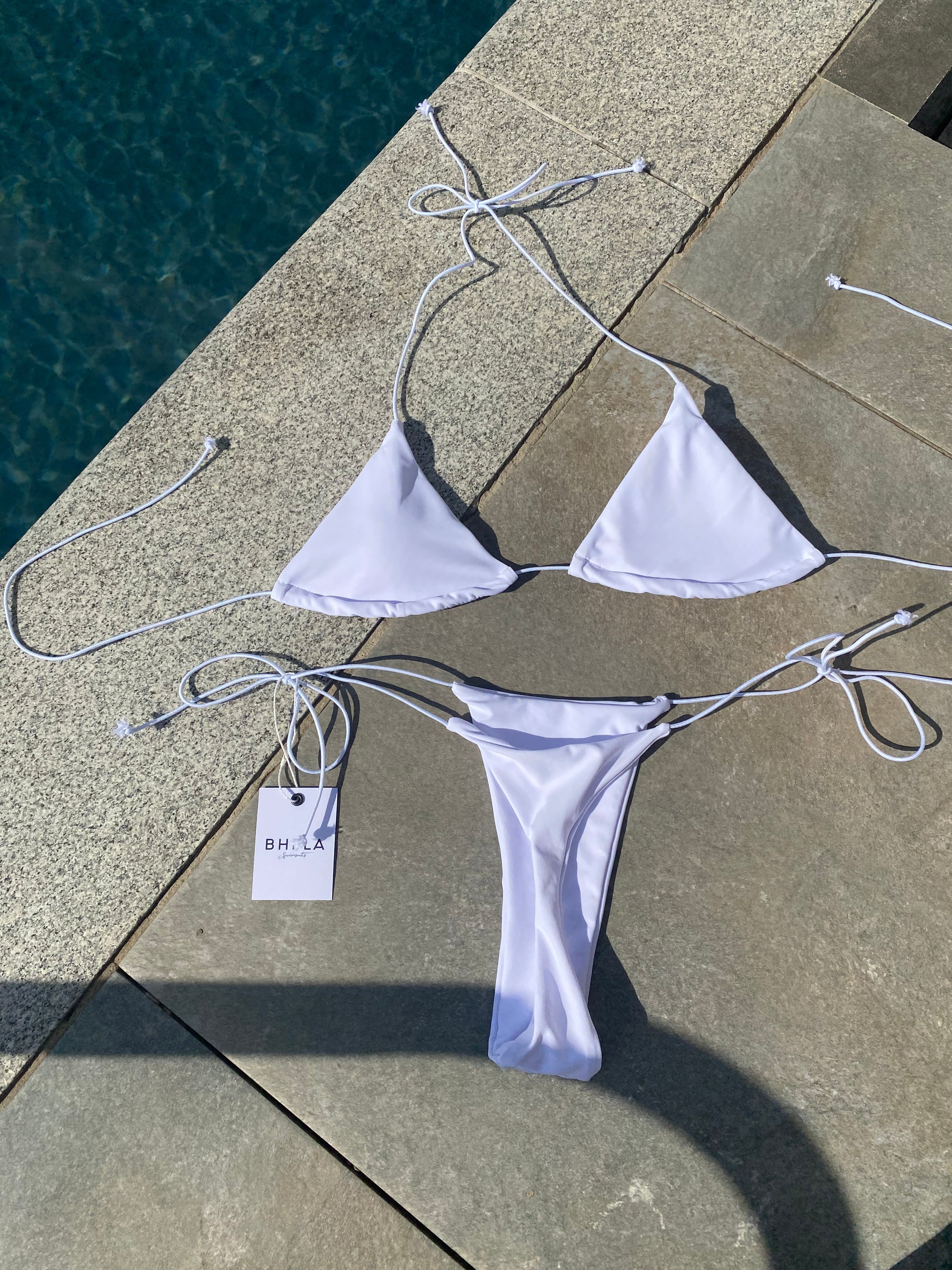 Bikini Bronceador blanco