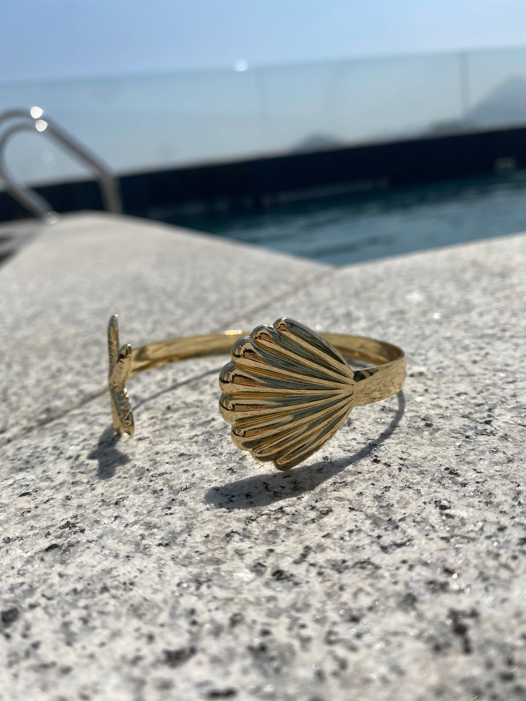 Brazalete concha y estrella