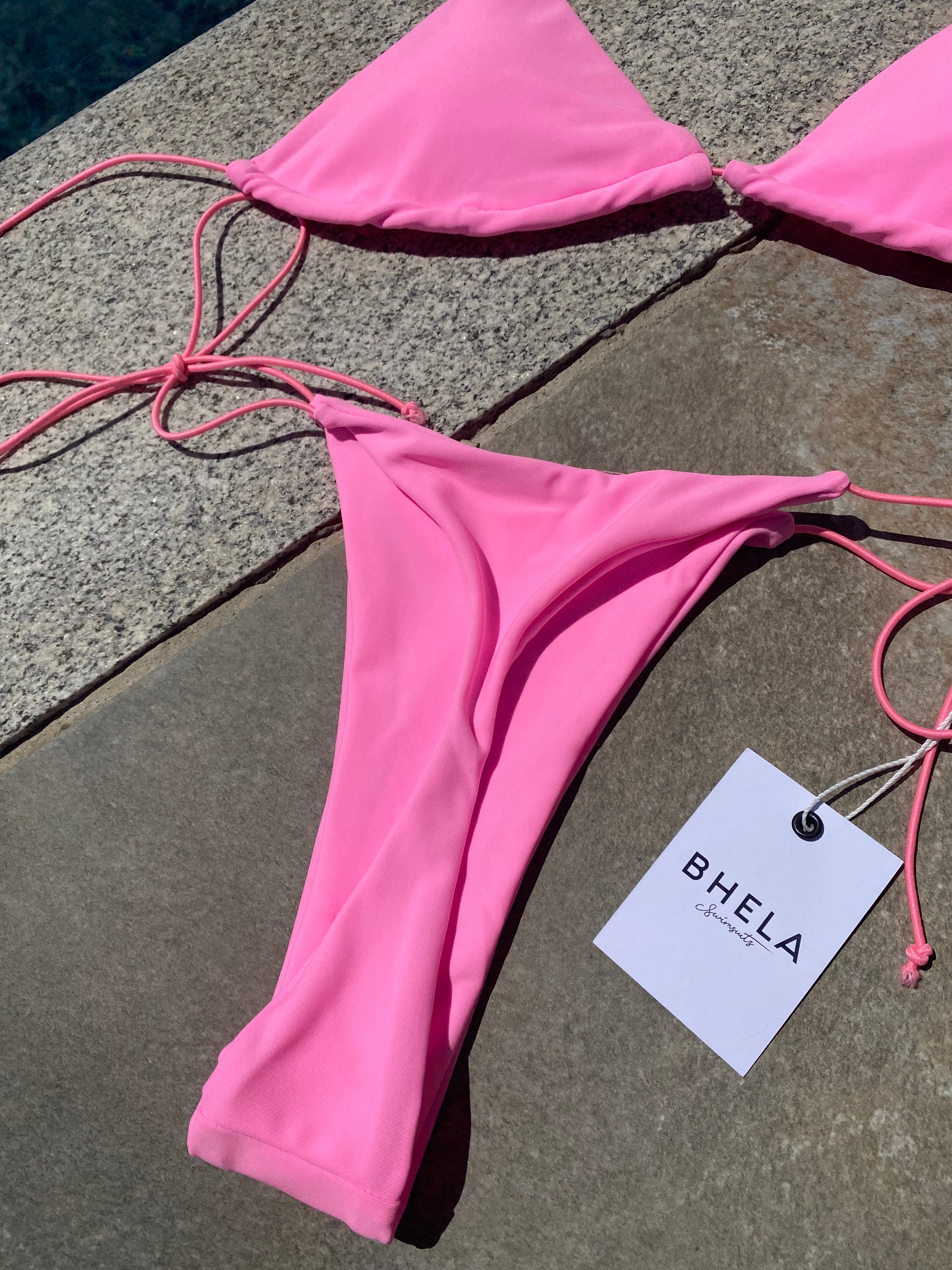 Bikini Bronceador rosado intenso