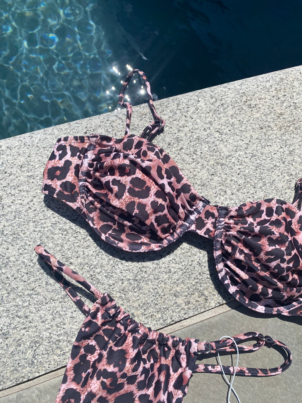Bikini Push Up Animal Print