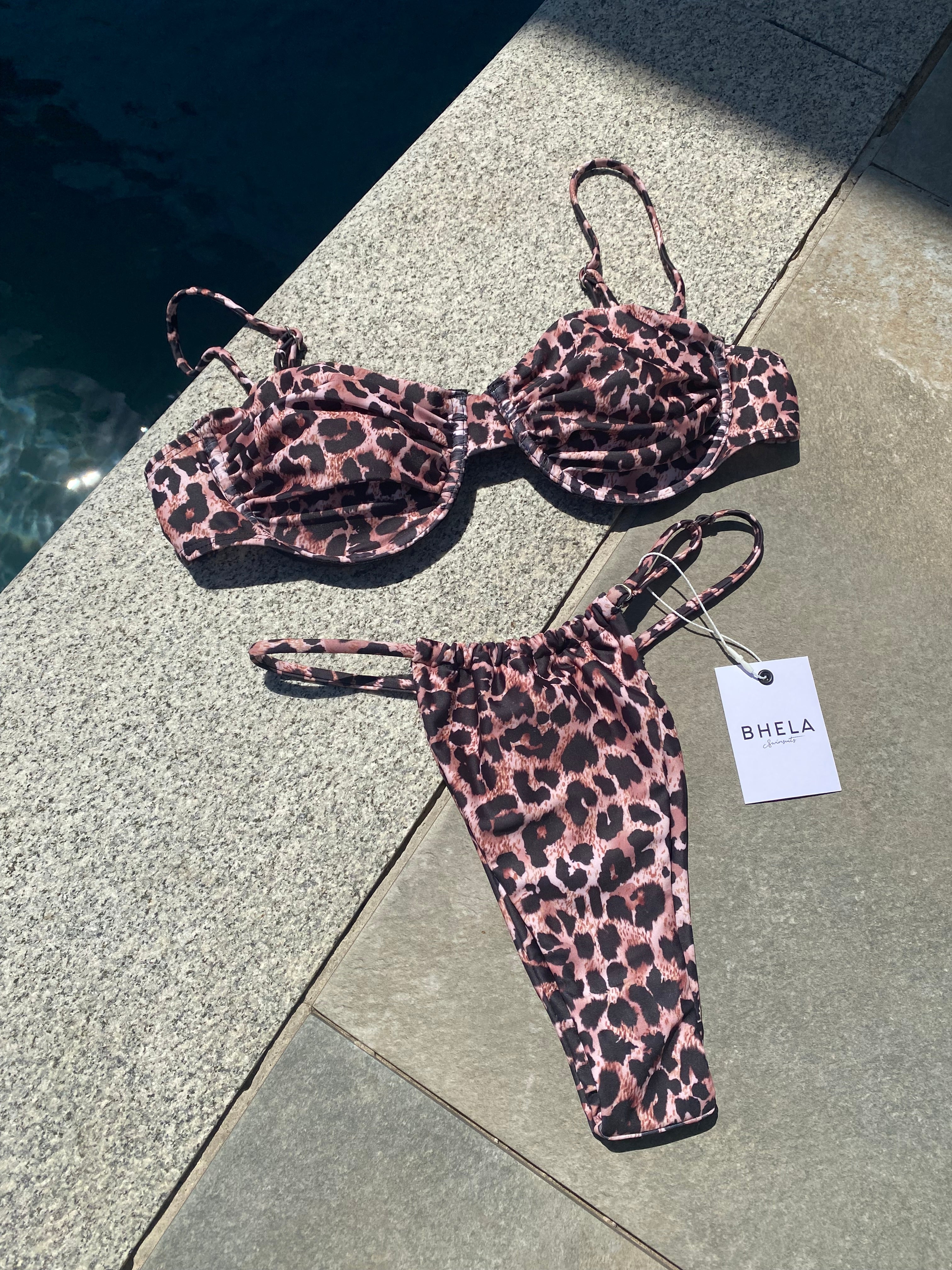 Bikini Animal Print push up