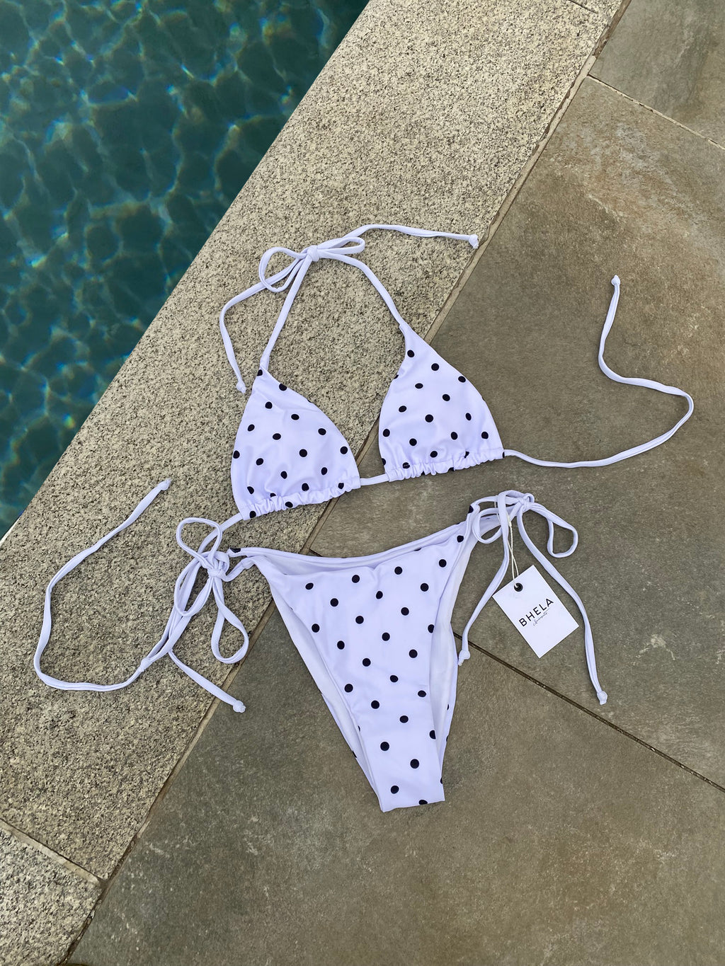 Bikini Polka Dots Blanco