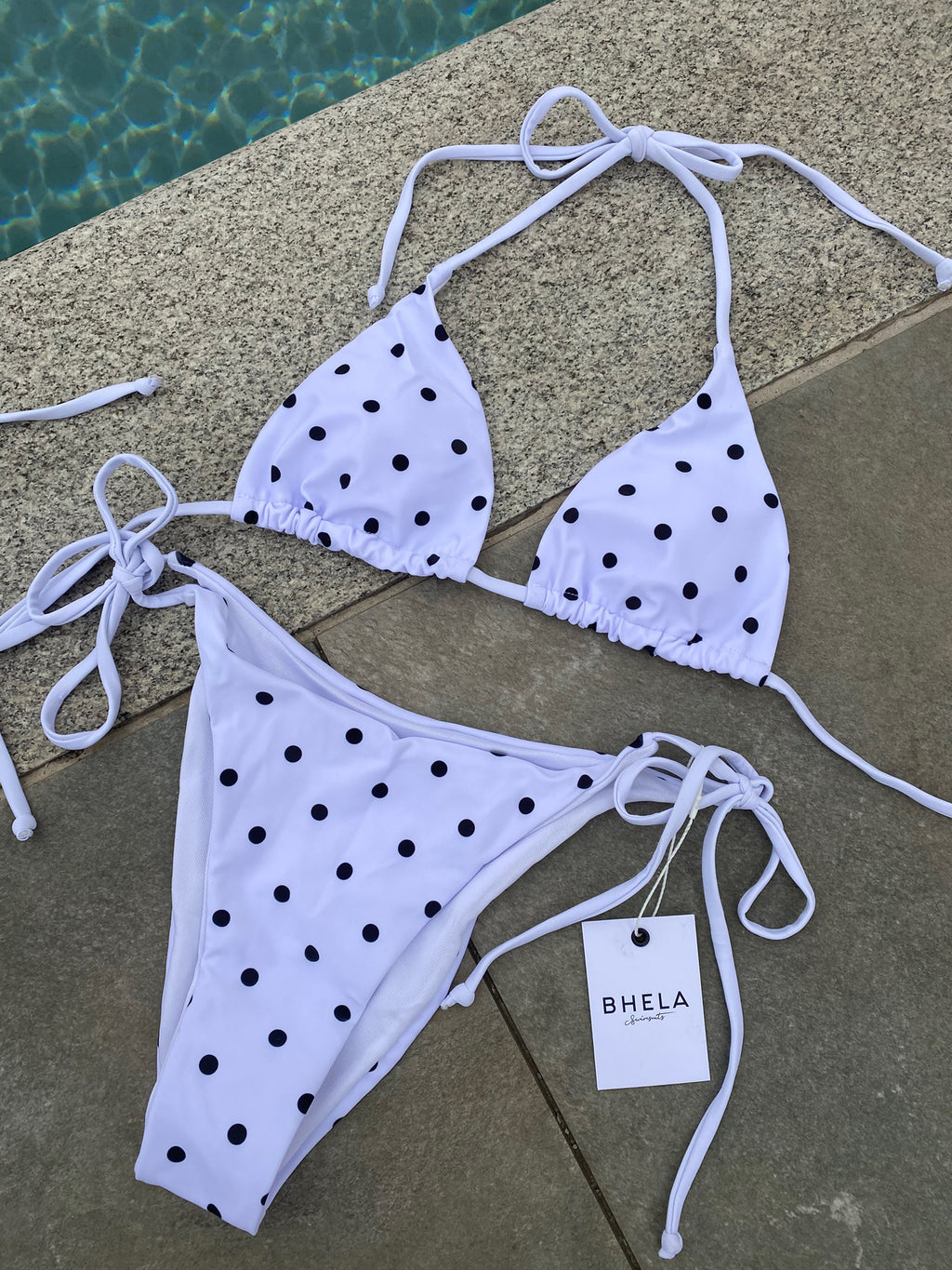 Bikini Polka Dots Blanco