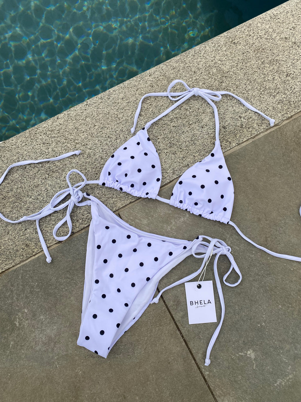 Bikini Polka Dots Blanco